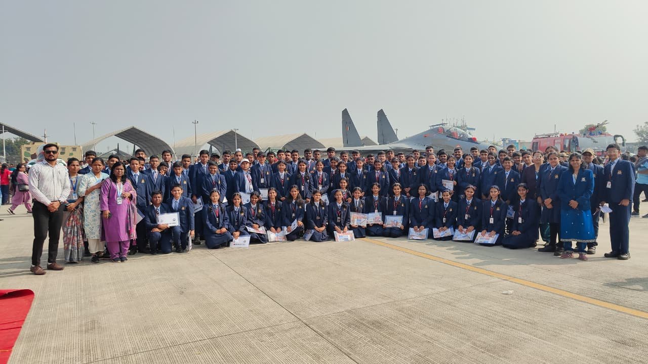 Science exhibition Sarhad School students